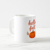 Hallo Herbst Tasse (Vorderseite Links)
