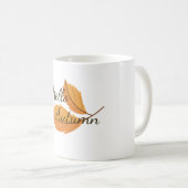Hallo Herbst - Tasse der Herbst-Kollektion (VorderseiteRechts)