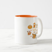 Hallo Herbst Tasse - Niedlicher Herbstgeschenk-Cup (VorderseiteRechts)