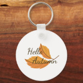Hallo Herbst - Vibranning Fall Foliage Collection Schlüsselanhänger (Vorderseite)