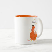 Hallo, Herbst Zweifarbige Tasse (VorderseiteRechts)