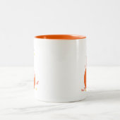 Hallo, Herbst Zweifarbige Tasse (Mittel)
