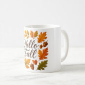 Hallo Herbstlaube und Eichhörnchen Kaffeetasse (VorderseiteRechts)