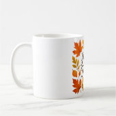 Hallo Herbstlaube und Eichhörnchen Kaffeetasse (Links)
