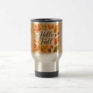 Hallo Herbstlaube und Eichhörnchen Reisebecher
