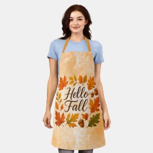 Hallo Herbstlaube und Eichhörnchen Schürze