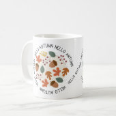 Hallo Herbstliche Tasse (Vorderseite Links)