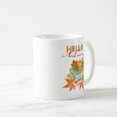 Hallo Herbstliche Tasse Cosy Fall Kaffeebecher (VorderseiteRechts)