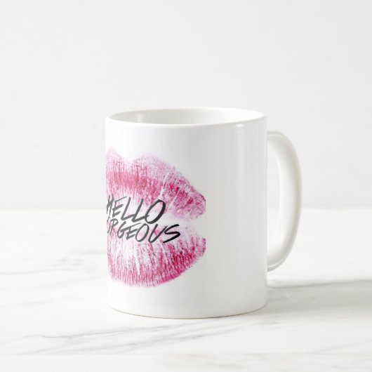 Hallo herrlich kaffeetasse (VorderseiteRechts)