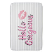 Hallo herrliche Bad-Matte Badematte (Vorderseite Vertikal)