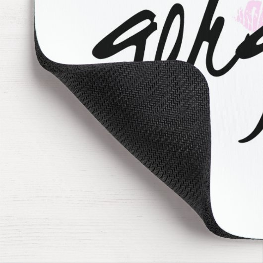 Hallo herrliche Mausunterlage Mousepad (Ecke)