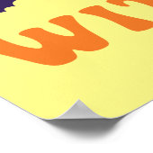 Hallo Hexen - Funny Halloween Poster (Ecke)