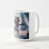 Hallo, Hi Raccon Kaffeetasse (VorderseiteRechts)