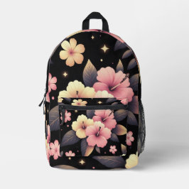 Hallo Hibiskus Bedruckter Rucksack