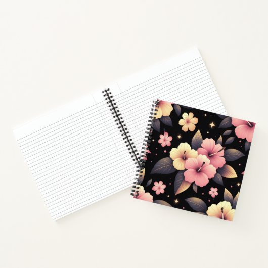 Hallo Hibiskus Notizblock (Innenseite)