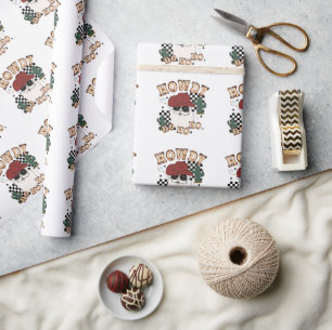 Hallo Ho Ho Santa Geschenkpapier