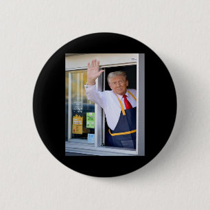 Hallo, hol deinen Burger, Donald Trump kocht Pomme Button