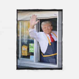 Hallo, hol dir deinen Burger, Donald Trump kocht P Fleecedecke