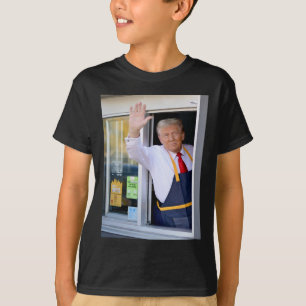 Hallo, holen Sie Ihren Burger, Donald Trump kocht  T-Shirt