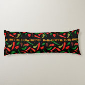 Hallo HOTTIE scharfe Paprikaschoten Seitenschläferkissen (Rückseite)