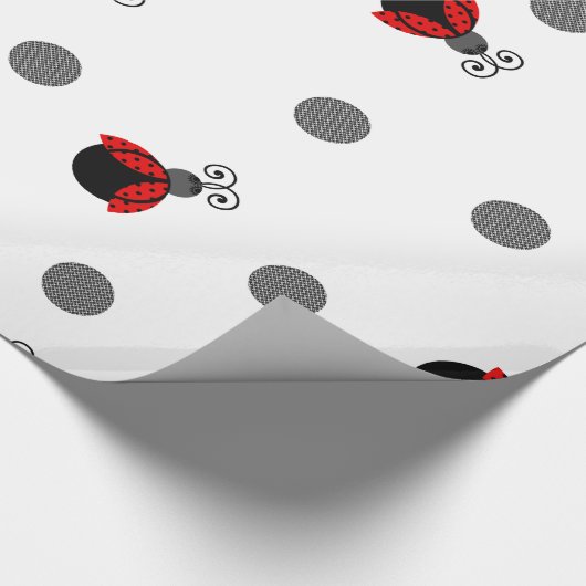 Hallo Hübsch Lady Geschenkpapier (Ecke)