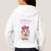 Hallo Hug Hamster Hoodie (Rückseite)