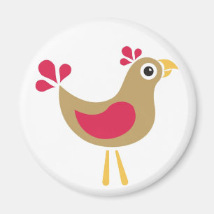 Hallo Huhn! Flippiger Huhn-Magnet Magnet