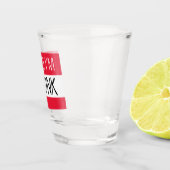 Hallo Ich bin Betrunken Spaß Schnapsglas (Rechts)