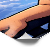 Hallo, ich bin Dave Poster (Ecke)