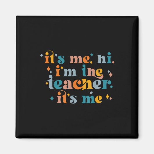 Hallo, ich bin der Lehrer, der ich das Problem lös Magnet (Vorne)