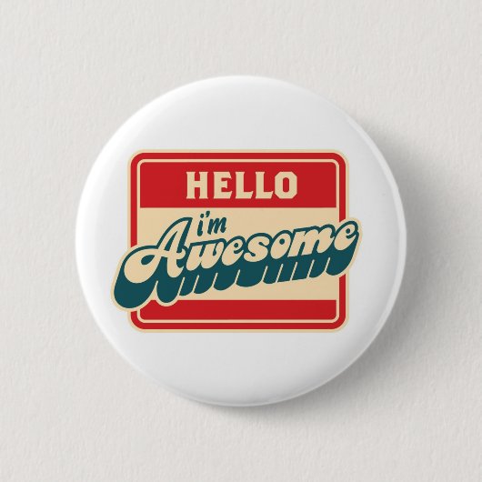 Hallo, ich bin ein fantastischer Button (Vorderseite)