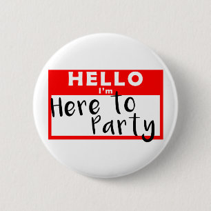 Hallo, ich bin hier zum Party Button