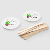 Hallo Ich bin neu hier Baby Dusche Kinder Blumenbl Fächer (Non-assembled)