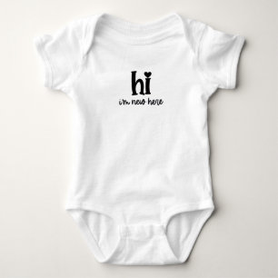 Hallo, ich bin neu hier baby strampler