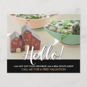 Hallo, ich bin nicht dein Nachbar echter Anwesen A Flyer