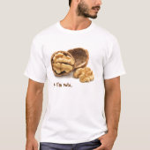 "Hallo - ich bin nuts" T-Shirt (Vorderseite)