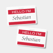 Hallo, ich bin Personalisiert Ausweis (Front & Back)