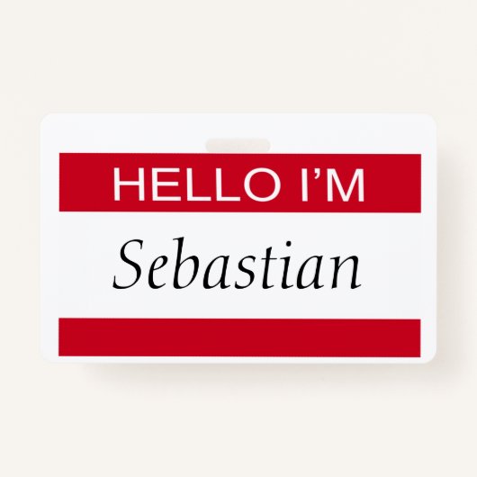 Hallo, ich bin Personalisiert Ausweis (Vorderseite)