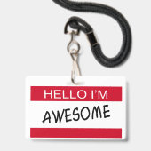 Hallo, ich bin Phantastisch Ausweis (Front with Lanyard)