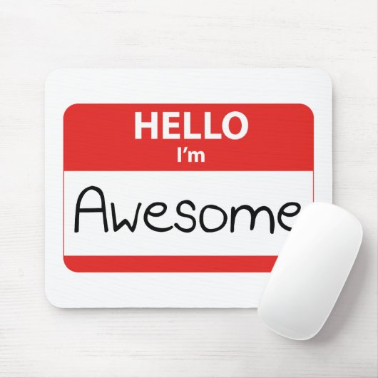 Hallo, ich bin Phantastisch Mousepad (Mit Mouse)