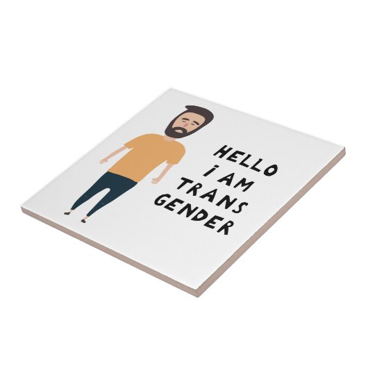 Hallo Ich bin Transgender Fliese (Seite)
