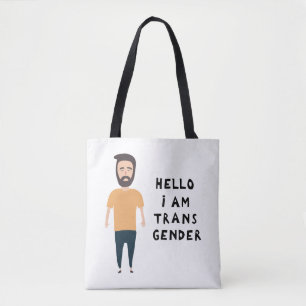 Hallo Ich bin Transgender Tasche