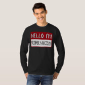 Hallo, ich bin wahrscheinlich ängstlich T-Shirt (Vorne ganz)