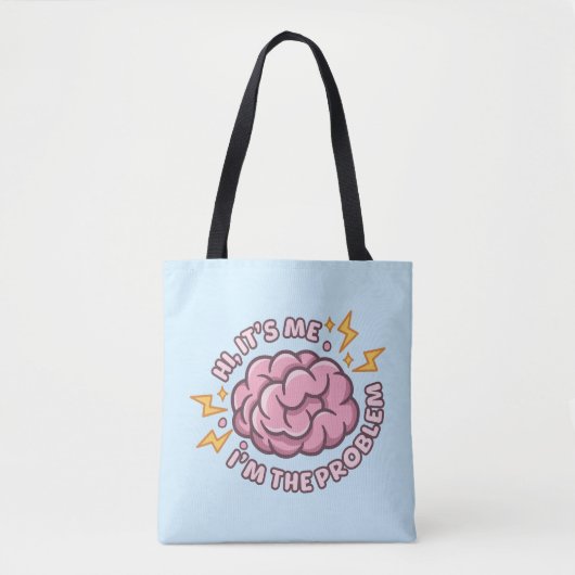 Hallo, ich bin's, ich bin das Problem, lustiges Ge Tasche (Vorderseite)