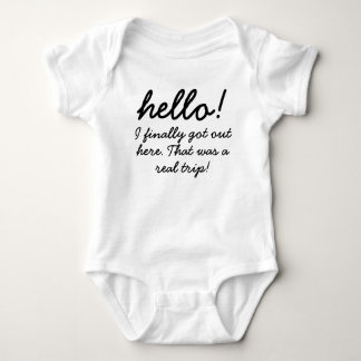Hallo ! Ich got endlich hier Baby Spaß Strampler