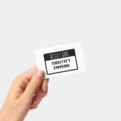 Hallo, ich habe das Tourette-Syndrom Ausweis (Handheld)