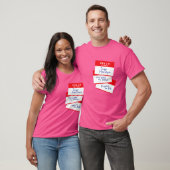 Hallo, ich heiße Freunde T-Shirt (Unisex)