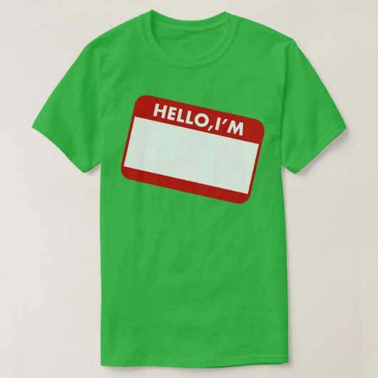HALLO ICH TShirt (Design vorne)
