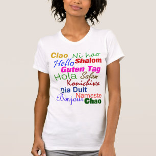 Hallo im viele SprachT - Shirt
