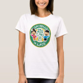 Hallo in LAOS T-Shirt (Vorderseite)